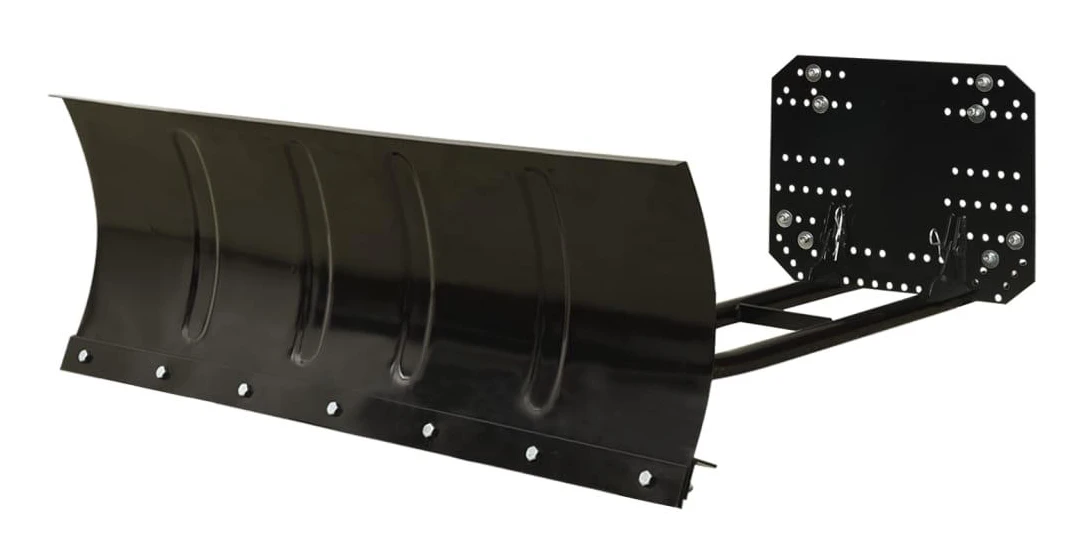 vidaXL Snöplog för ATV 115x38 cm svart