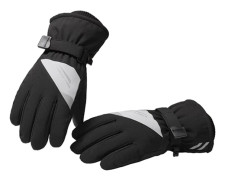 Vinterskidhandske Snöhandskar - TooCust Vattentäta Handskar, Snöhandskar för Män och Kvinnor black