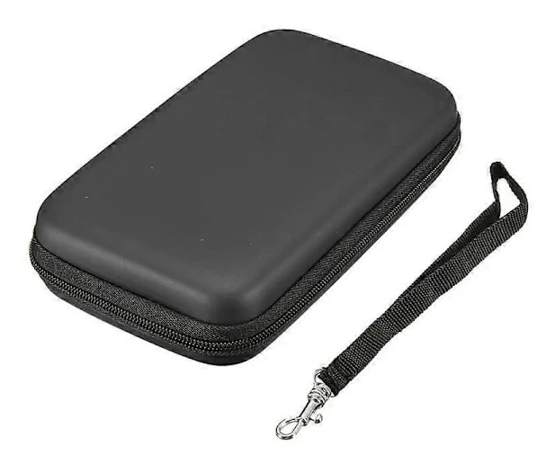 EVA Hårt Fodral för Nintendo 3DS XL LL - Reptåligt & Dragkedja (qb)