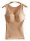 Ärmlösa termiska tröjor för kvinnor med inbyggd bh-västunderkläder Sexiga mesh termiska underkläder