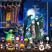 Kalender överraskningsgåva, perfekt för Halloween-dekorationer och presenter, adventskalendrar, fantasier eller lador A A