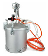 Sprutpistol, 10L Behållare, Hög Effektivitetssystem,Silver