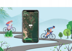 CYKELDATOR GPS NAVIGATION BT MEILAN Navihood L1 app