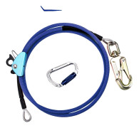 Säkerhetssele, Stålkärna Lanyard, Justerbart Fallskydd,12mmx3.6m