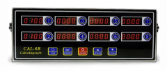 Kommersiell Kökstimer med 8-kanals Digital Timer, Högljudd Alarm Matlagningstimerklocka med Justerbar Volym för Restaurang Bageri Pizza Food Truck