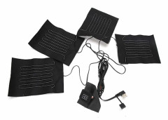 USB elektriska värmedynor för kläder, värmeväst, jacka