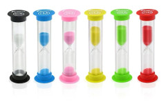 Sandtimers för barn, timglas, timer, 1 minut, sandklocka, 5 minuter, sandglas, timer, timglas TimerBY