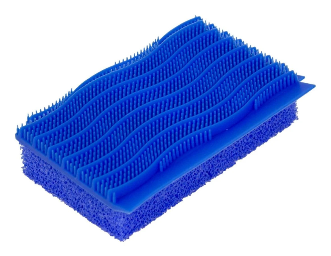 Genius Ideas Blue SilicoClean Cleaning Pad