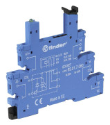 Finder 93.01.0.125 Reläsockel (L x B x H) 75.6 x 6.2 x 87.9 mm 1 st