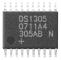 Maxim Integrated DS1306E+ Klock-/tids-IC - realtidsklocka Tube