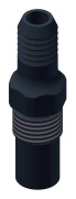 REED Electronics Schlauchtülle für Schlauch-ID 10mm Slangbussning 1 st