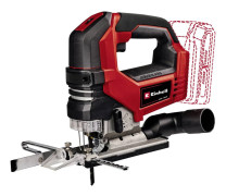 Einhell TP-JS 18/135 Li BL - Solo, Övre handtag, Svart, Röd, 45°, Plast, Stål, Trä, 3500 spm, 13,5 cm - SOLO