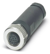 Phoenix Contact 1404420 Sensor/ställdon-kontakt, okonfektionerad M12 Hona rak Antal poler (RJ): 12 1 st