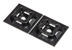 Panduit Monteringssockel självhäftande ABM1M-A-C Bunt Ø-område 76 mm (max) Vit 100 st