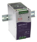 Mean Well WDR-240-48 DIN-skena nätaggregat 48 V/DC 5 A 240 W 1 x