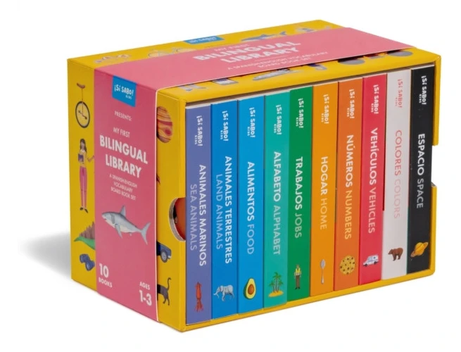 My First Bilingual Library (bok, board book, eng)