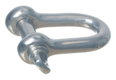 1852 Schackel med vingskr. rostfri 20 mm