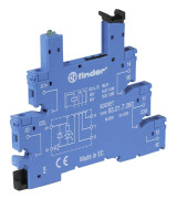 Finder 93.01.3.125 Reläsockel (L x B x H) 75.6 x 6.2 x 87.9 mm 1 st