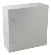 TRU COMPONENTS TC-S505020 elskåp 500 x 500 x 200, stålplåt, ljusgrå (1 st.)