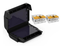 CellPack 410361 EASY-PROTECT/623 Kopplingsdosa med gel Flexibel: 0.5-6 mm² Styvhet: 0.5-6 mm² 1 st Svart