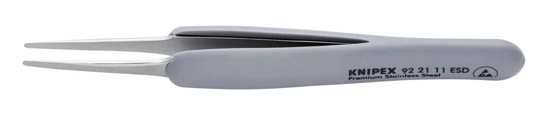 Knipex 92 21 11 ESD ESD Precisionspincett Spets 123 mm