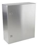 TRU COMPONENTS TC-SS605020 elskåp 500 x 600 x 200 rostfritt stål ljusgrå