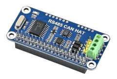 Waveshare RS485 CAN HAT för Raspberry Pi möjliggör stabil kommunikation över långa avstånd Stöder Raspber(Mov)