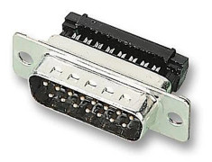MH Connectors MH10552 D-SUB stifthuvudlist, poltal: 15, 1 st