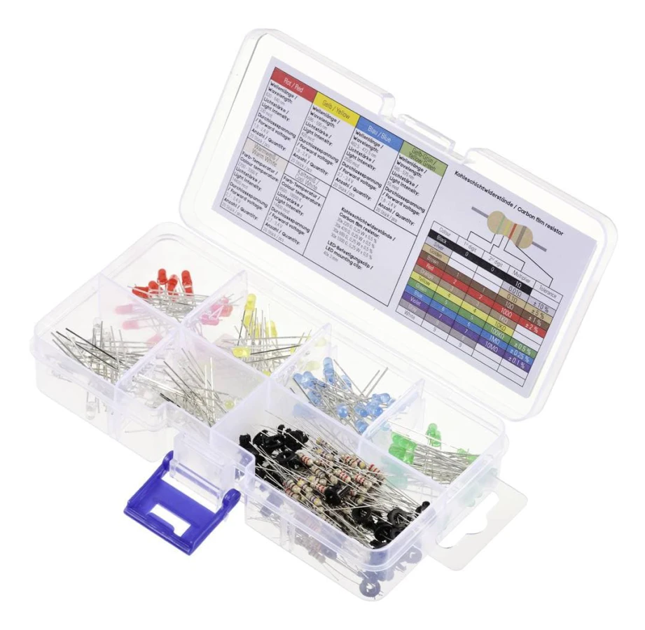 TRU COMPONENTS LED hållmonterad Röd, Gul, Blå, Gulgrön, Varmvit, Kallvit Rund 3 mm 55 mcd, 330 mcd, 420 mcd, 2500 mcd,