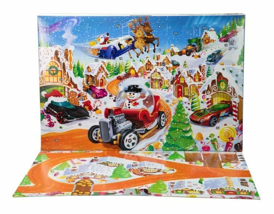 Hot Wheels Basics Advent Calendar 2025
