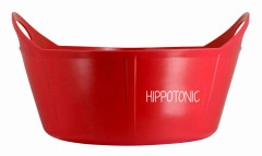 Hippotonic Flexi-Tub Foderhink, 15 L Röd