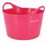 Hippotonic Flexi-Tub Foderhink, 17 L Rosa