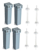 4 st Filterbyteskit för So Clean Sc1200 Soclean2 Maskin Cpap Filter_Speciella gåvor
