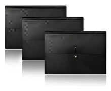 Expanding File Folders, 13 Pockets, Accordion File Organizer with Elastic Buckles