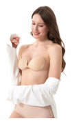 Axelbandslös push-up-bh storlek D