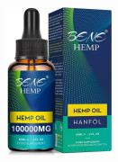 High Strength 100000mg Premium Oil, Rich in Omega 3-6-9, Vitamin C & E, 60ml