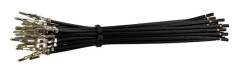 Borne Molex Mini Fit(m) hona kontakt kabel 10cm svart