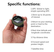 Mini GPS-navigering, bärbar utomhuslokaliserare med nyckelring