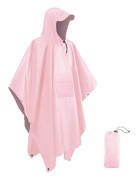 Vattentät Poncho Vuxen, Återanvändbar Regnponcho Vuxen Vattentät Poncho Vattentät Vuxen Lättviktig Vattentät Regnrock