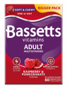 Bassetts Vitamins Adult Raspberry & Pomegranate Flavour Multivitamins 60 Gummy