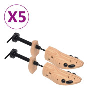 Mooistoerwonen Skoträd 5 par stl 41-46 massiv furu