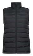 Mountain Warehouse Mens Seasons Faux Fur Lined Padded Gilet XS svart
