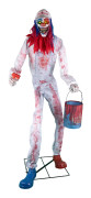 Animerad Clown med Färgburk Prop