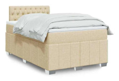 Sängram med madrass - Exklusivt Hem - 120 x 200 cm - Ribbotten - Pocketfjädermadrass