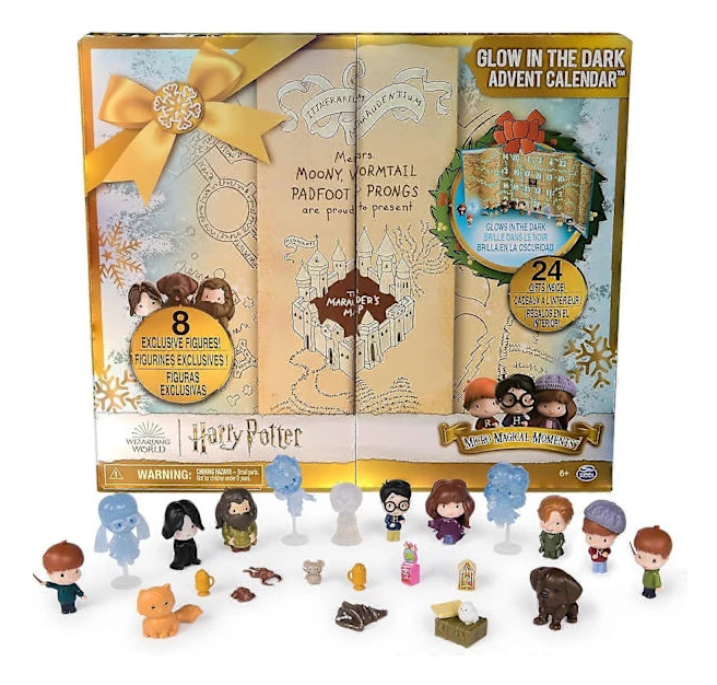 Wizarding World Harry Potter Luminous Adventskalender, Blind Box Dekoration, Akrylhänge