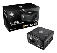 Strömförsörjning PC - ASRock - Steel Legend SL-650G - 650W - 80 Plus Gold - Modulerad