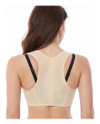 3 st Bröststöd för Kvinnor, Hållningskorrigerare Ryggstöd BH Formare, X-Strap Väst Shapewear Toppar A