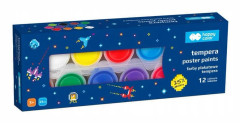 Pixi Planet Happy Color Posterfärger 12 färger 25 ml