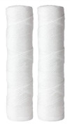 10" 5 Mikron Sediment Vattenfilter Ersättningspatron - 2-pack - För Filtreringssystem för Hela Huset
