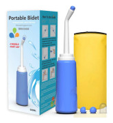 500 ml portabel bidé, handhållen personlig bidé tom flaska, gratis rengöringsmedel, lämplig för utomhusbruk, camping, resor, förare, personlig hygien